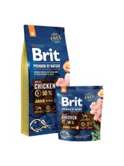 BRIT Premium By Nature Dog Junior M 15 kg
