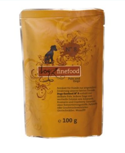 DOGZ FINEFOOD No.08 Moriak a Koza 100 g