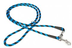B&F vodítko prepínacie lano, špirála, 1,4x240 cm čierno-modré