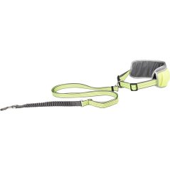 Flamingo Jogingové vodítko + opasok RONO 180-250 cm modré