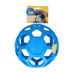 JW HOL-EE Roller JUMBO 19 cm Blue - dierovaná loptička pre psa