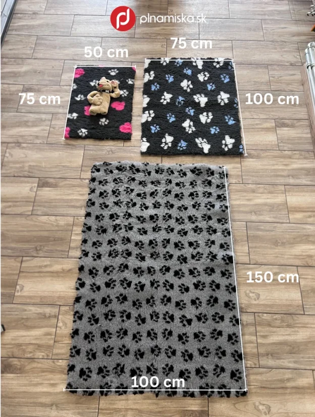 VetBed Drybed Grafit Packy 75x50 cm šedá - podložka pre psa a mačku 1