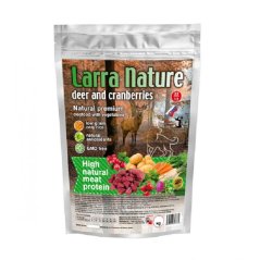 Larra Nature Jeleň a Brusnice 22/12 3 kg - deer - slovenské krmivo pre kastrované psy a psy s nadváhou 1