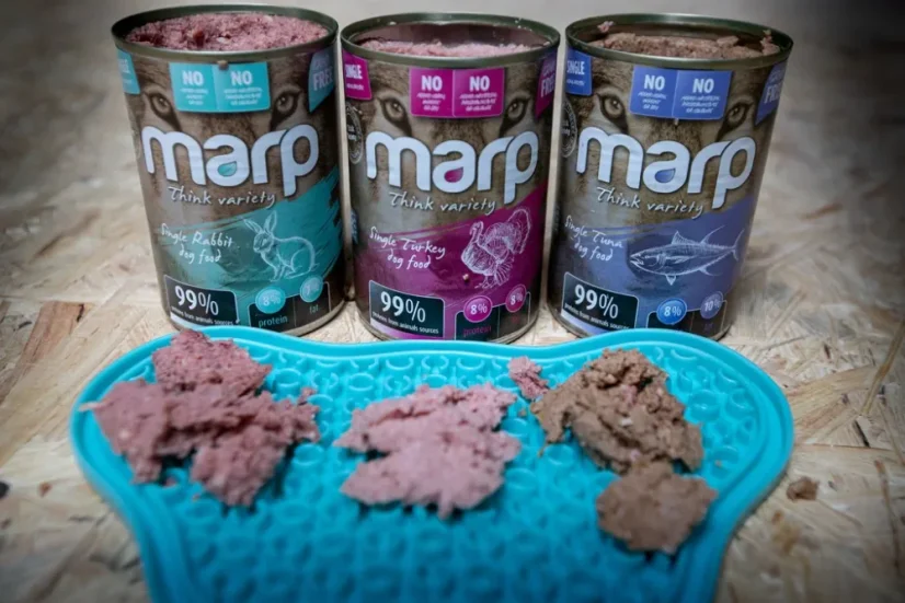 Marp konzerva pre psov Variety Single králik 400g 2