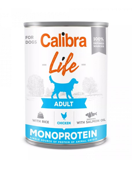Calibra Life Adult Chicken Rice 6x400 g