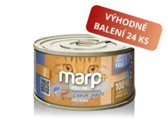 Marp Holistic+ konzerva pre mačky Tuniakové paté s krevetami 24x70g Marp Holistic+ konzerva pre mačky Tuniakové paté s krevetami 24x70g