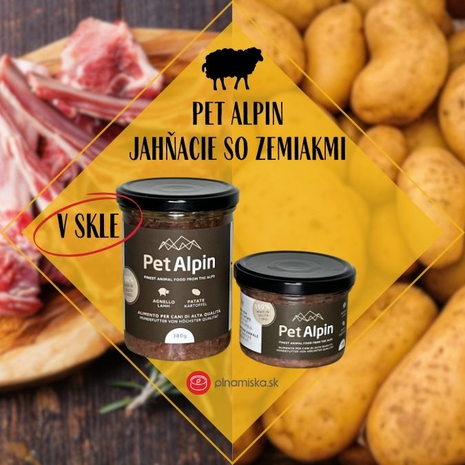 Pet Alpin jahňacie so zemiakmi 380g
