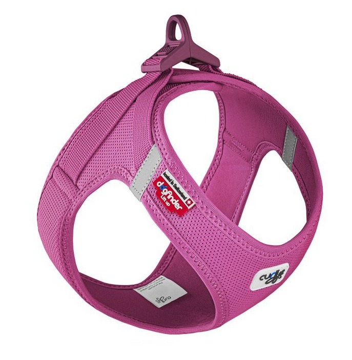 CURLI Vest Harness Clasp Air-Mesh 3XS Fuchsia