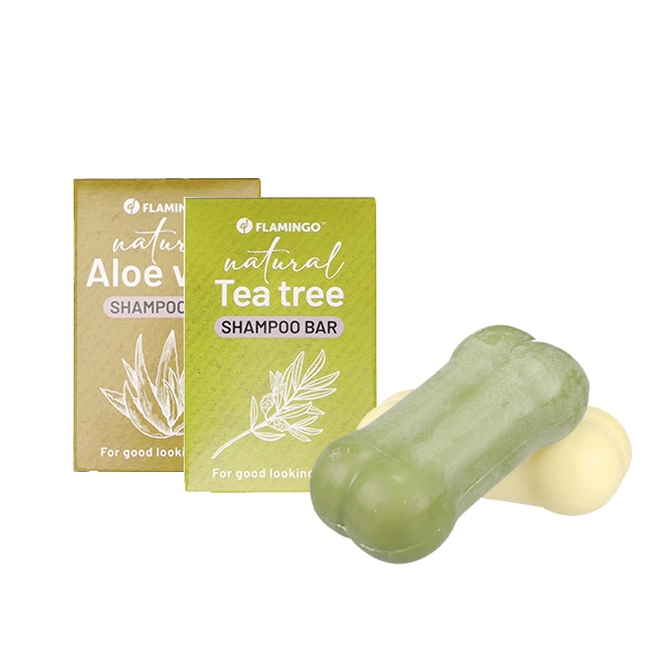 FLAMINGO SHAMPOO BAR tuhý šampón pre psov na všetky typy srsti a časté používanie