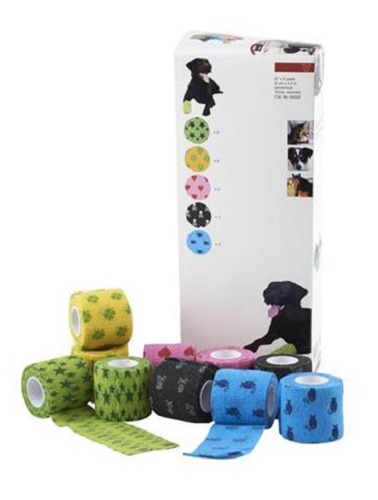 KRUSSE Fun-Flex bandáž na labku 5x200-450 cm 1ks