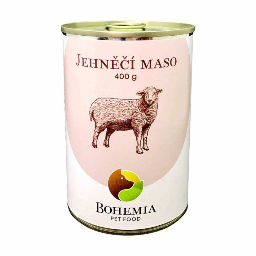 BOHEMIA Jahňacie mäso vo vlastnej šťave 400 g