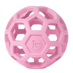 JW HOL-EE Roller S 9 cm Pink - dierovana loptička pre psa 1