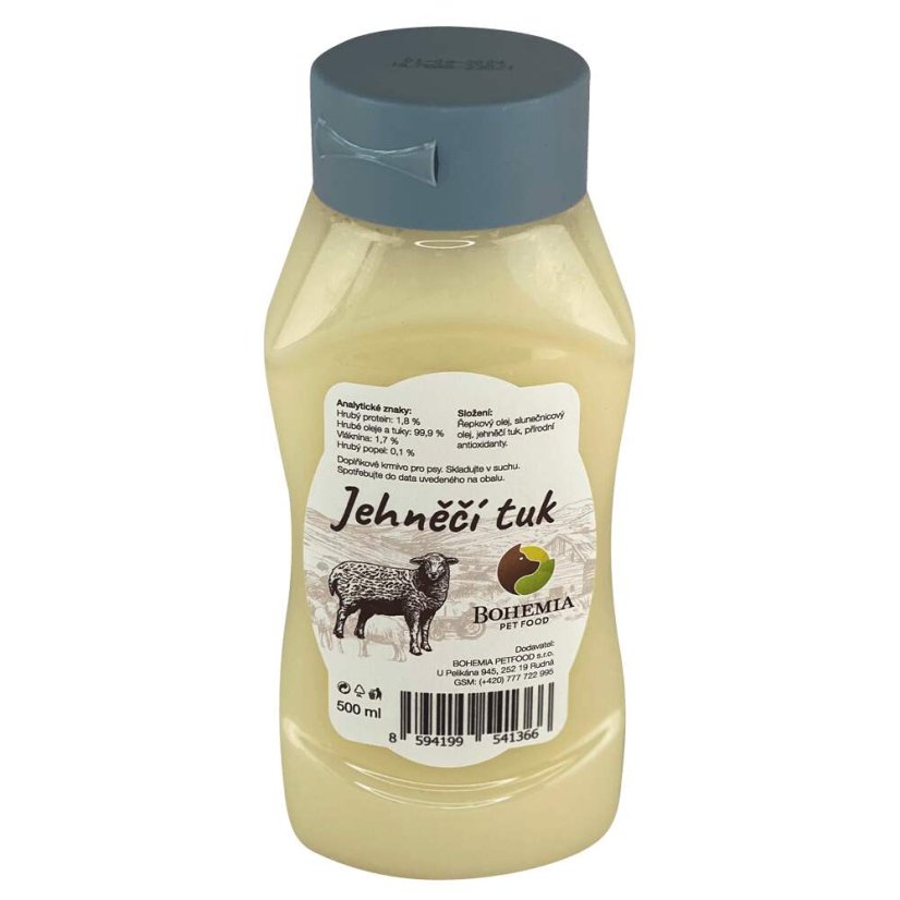 BOHEMIA Jahňací  tuk 500ml