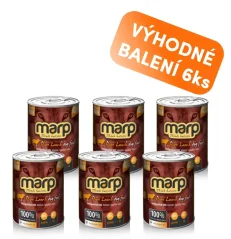 Marp konzerva pre psov  Lamb s jahňacím 6x400g