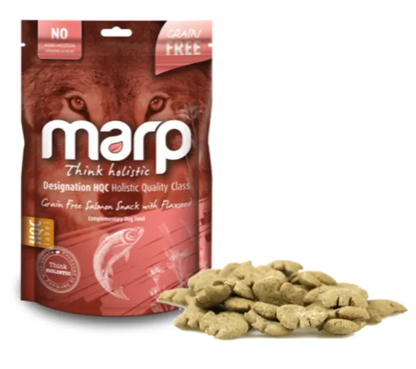 Marp Treats Holistic  Lososové sa ľanovým semienkom bez obilnín 150g