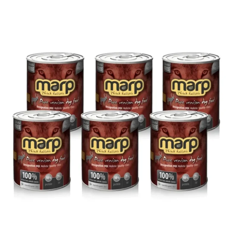 Marp konzerva pre psov  Venison so zverinou 6x800g 7