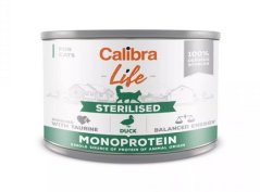 Calibra Life CAT Sterilised duck 6x200g