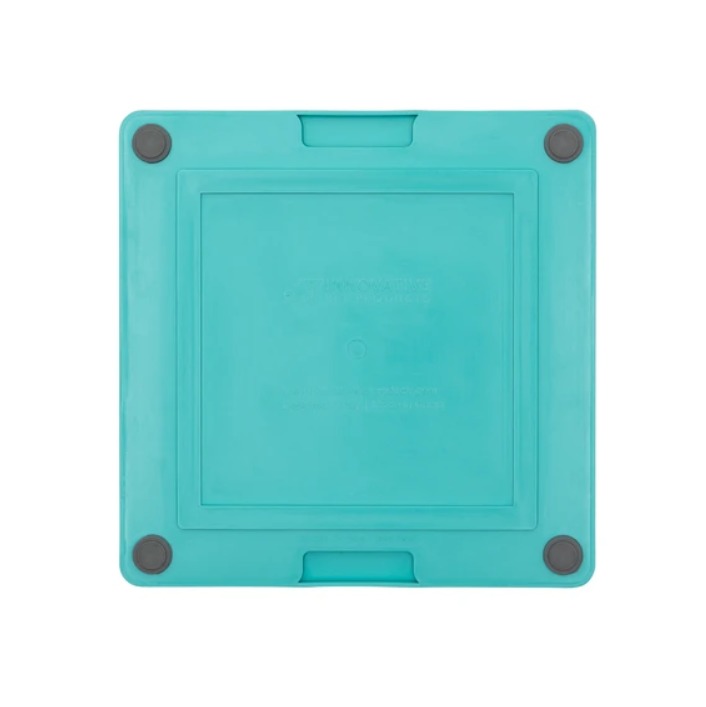 LickiMat Playdate Tuff lízacia podložka 20x20 cm tyrkysová
