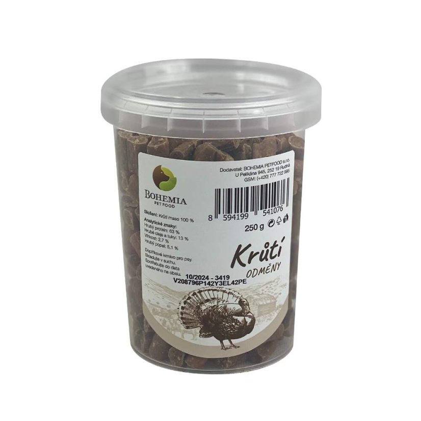 BOHEMIA Odmeny morčacie 250g