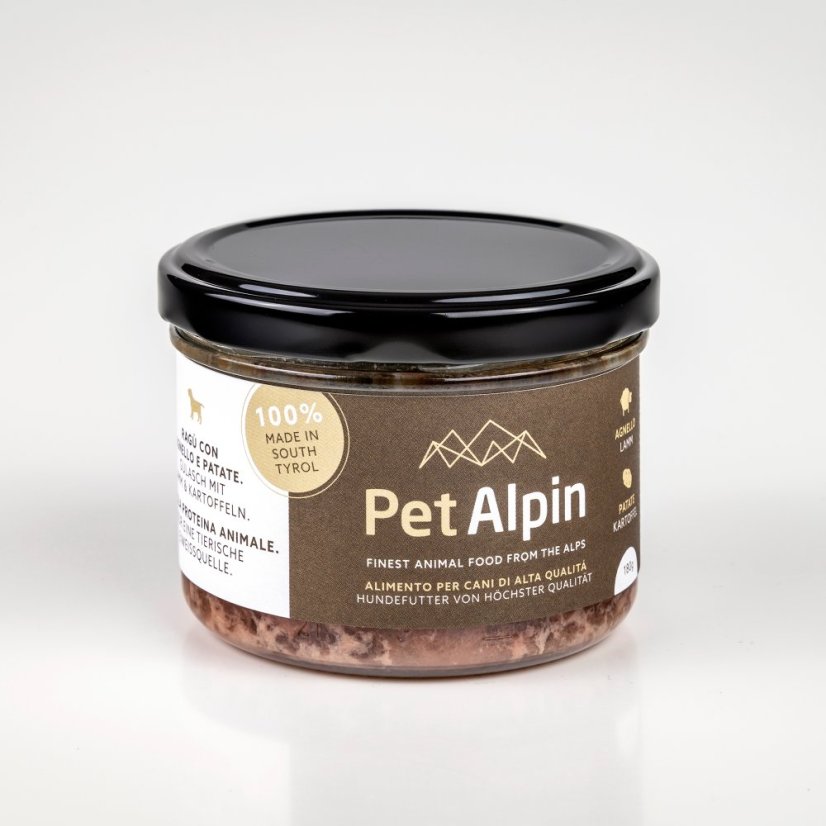 Pet Alpin jahňacie so zemiakmi 180g