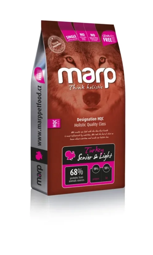 Marp Holistic Turkey Senior and Light morčacie granule pre starších psov a psov s nadváhou 12kg 