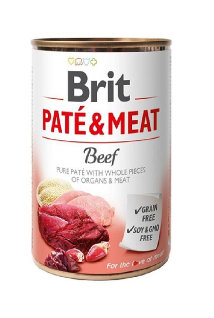 Brit Paté Meat Beef 400 g