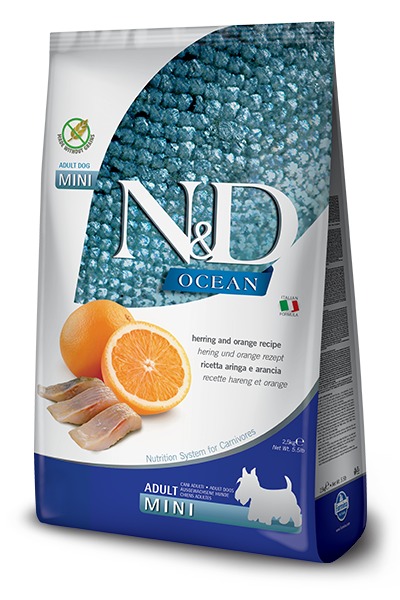 Farmina ND GF adult MINI herring orange 7 kg