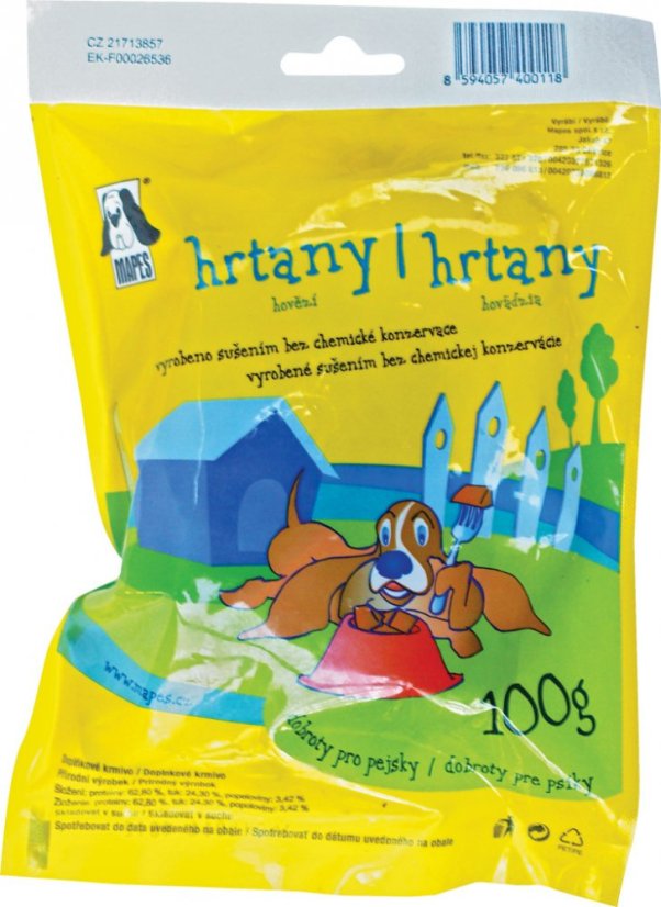 MAPES hovädzí hrtan bal. 100g