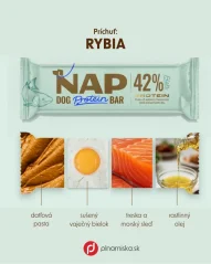 NAP proteínová tyčinka pre psa - rybia 50g 1