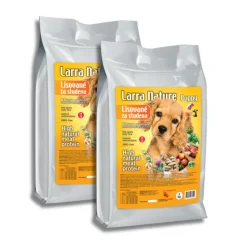 Larra Nature lisované za studena Puppy 28/18 2x 12kg krmivo pre šteňatá všetkých plemien