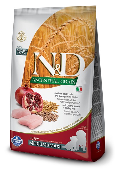 Farmina ND LG puppy M/MAX chicken pomegranate 2,5kg