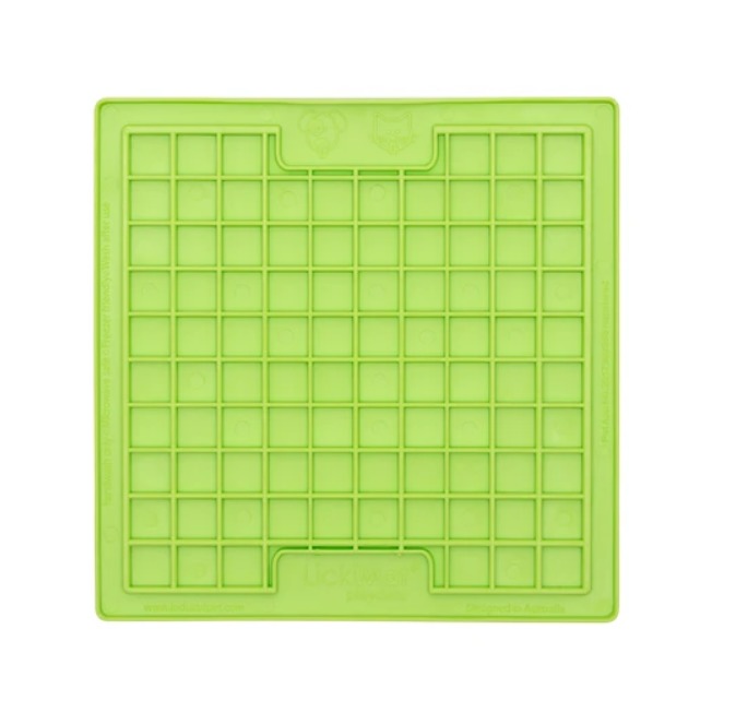 LickiMat Playdate lízacia podložka 20x20 cm zelená