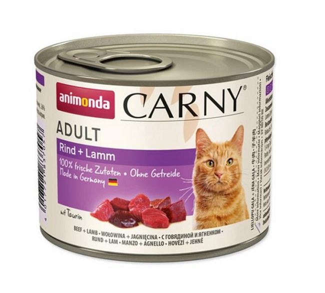Animonda C CAT Adult hovädzie jahňa 6x200 g Animonda C CAT Adult hovädzie jahňa 6x200 g