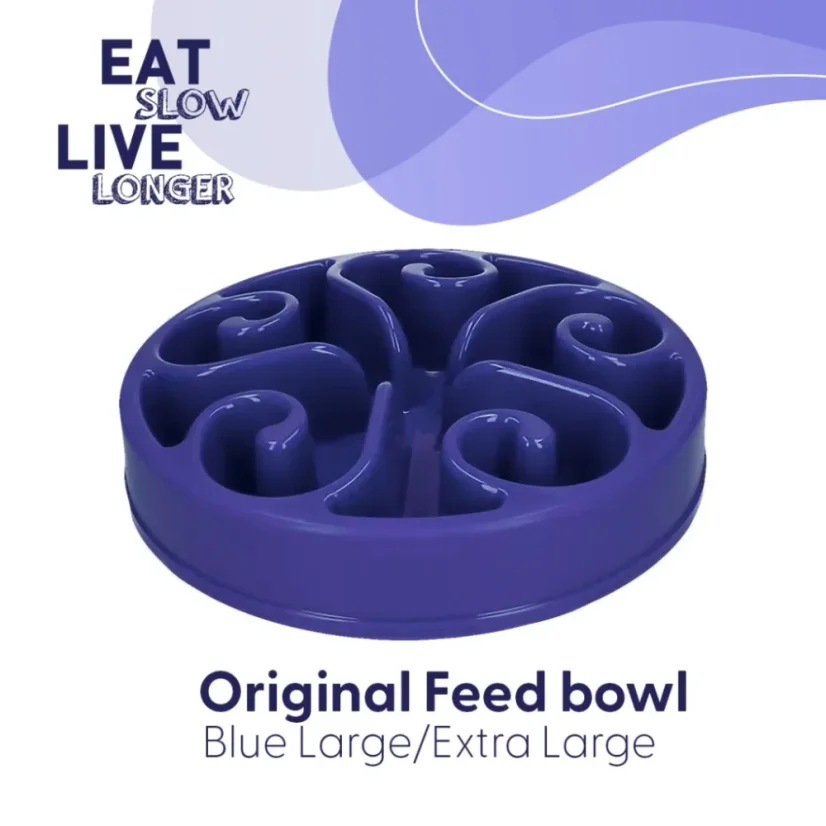 Holland Eat Slow Live Longer L modrá