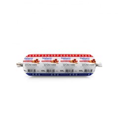 NATURIS Houdbaar výcviková saláma VISMIX kura/úhor/sleď 650g