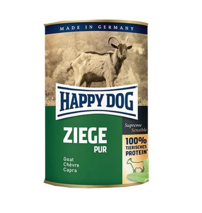 HAPPY DOG Fleisch Pur koza 400 g