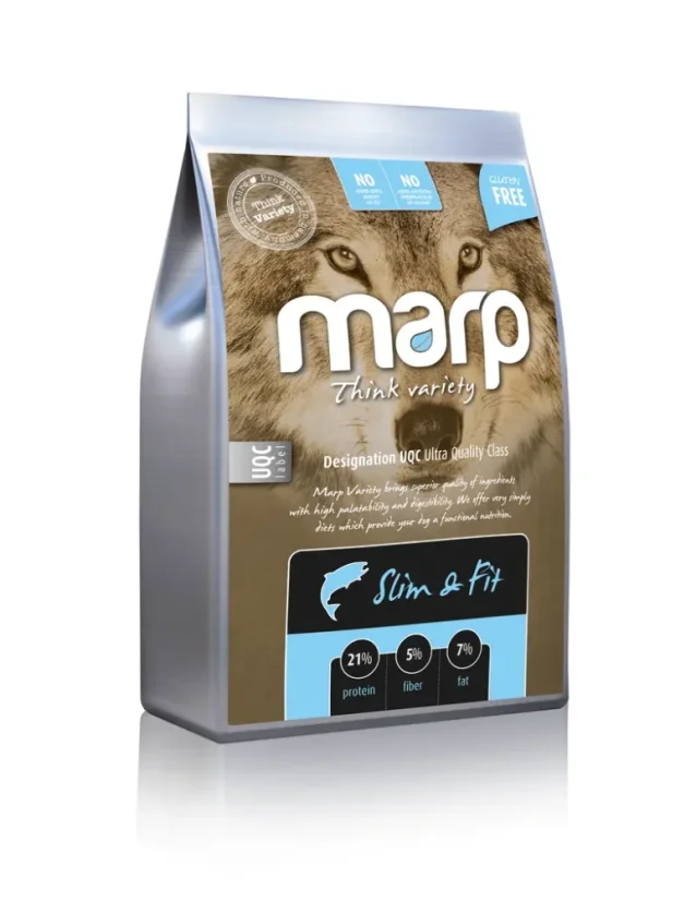 Marp Variety  Slim Fit granule s bielou rybou pre starších psov a psov s nadváhou 12kg