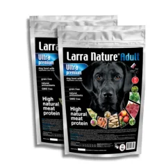 Larra Nature Adult Ultrapremium 26/14 2x12kg - grain free krmivo pre psov s citlivým trávením, kastrovaných psov a fenky, pre starších a obéznych psov