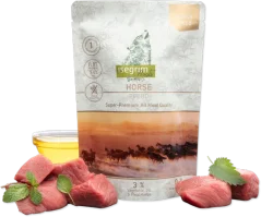 ISEGRIM ROOTS HORSE Konské mäso kapsička pre dospelého psa 410g
