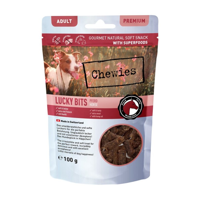 Chewies Lucky Bits kôň, 100g