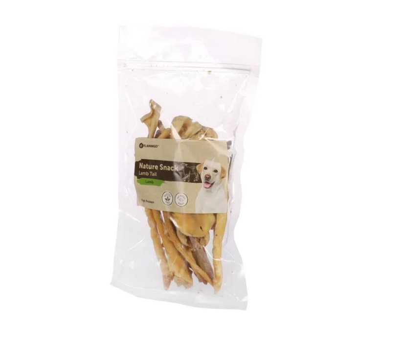 FLAMINGO NATURE SNACK jahňací chvost 200g