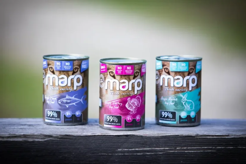 Marp konzerva pre psov Variety Single králik 400g 4