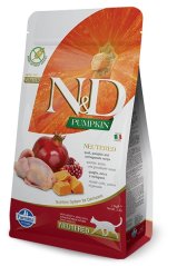 Farmina ND CAT GF P adult neut quail pomegranate 5 kg