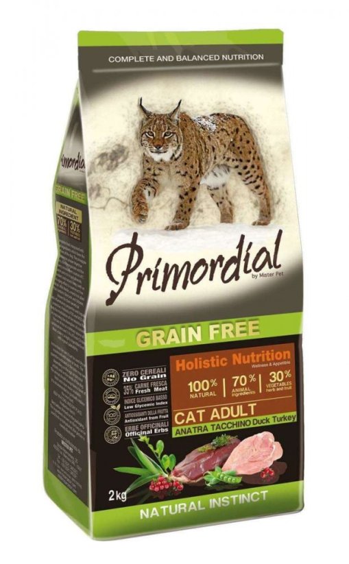 Primordial CAT Adult Duck and Turkey 2 kg