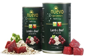 Nuevo Senior Lamb Oat Flakes 6x400g
