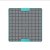 LickiMat Playdate Tuff lízacia podložka 20x20 cm tyrkysová