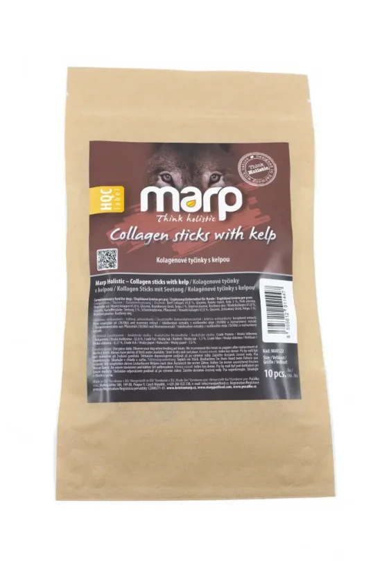 Marp Treats Holistic kolagénová tyčinka s kelpou 10 ks - psie maškrty na ohrýzanie 3