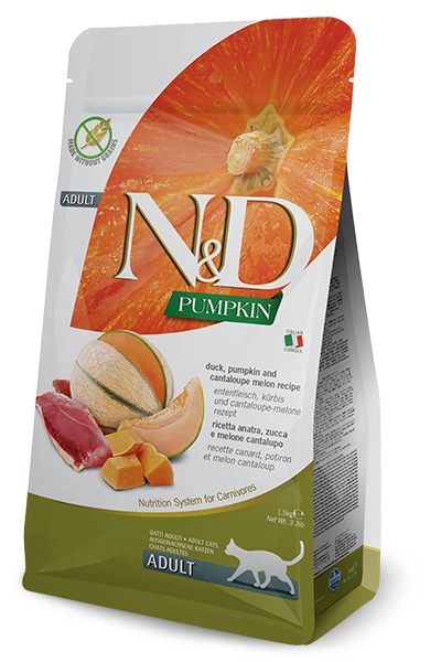 Farmina ND CAT GF P adult duck cantal melon 1,5 kg
