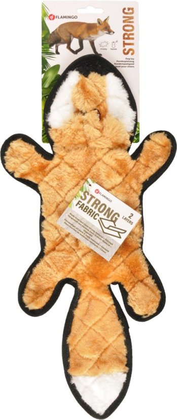 FLAMINGO TOY STRONG odolná hračka pre psa Líška 1