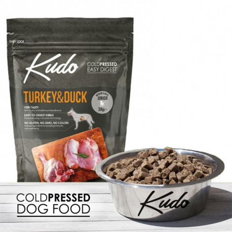 KUDO LG Junior Medium Maxi Turkey Duck 12kg